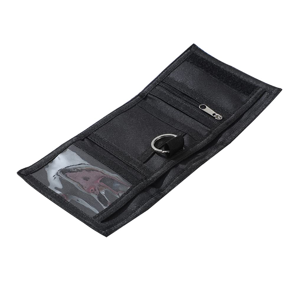 **Durable Kids Wallets for Boys & Girls (Ages 4-14) - Tri-Fold Wallet with Zipper Coin Pocket - Perfect for Toddlers & Teens - Great Birthday & Christmas Gift Idea - Grey Camo Design - Ideal for School, Travel & Everyday Use**