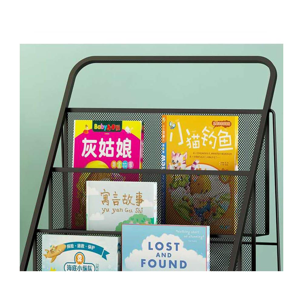 Kids Magazine Holder - Stylish Book Rack for Home, Office & Classroom - Space-Saving Organizer for Books, Magazines & Files - Perfect for Bedrooms, Playrooms & Study Areas
