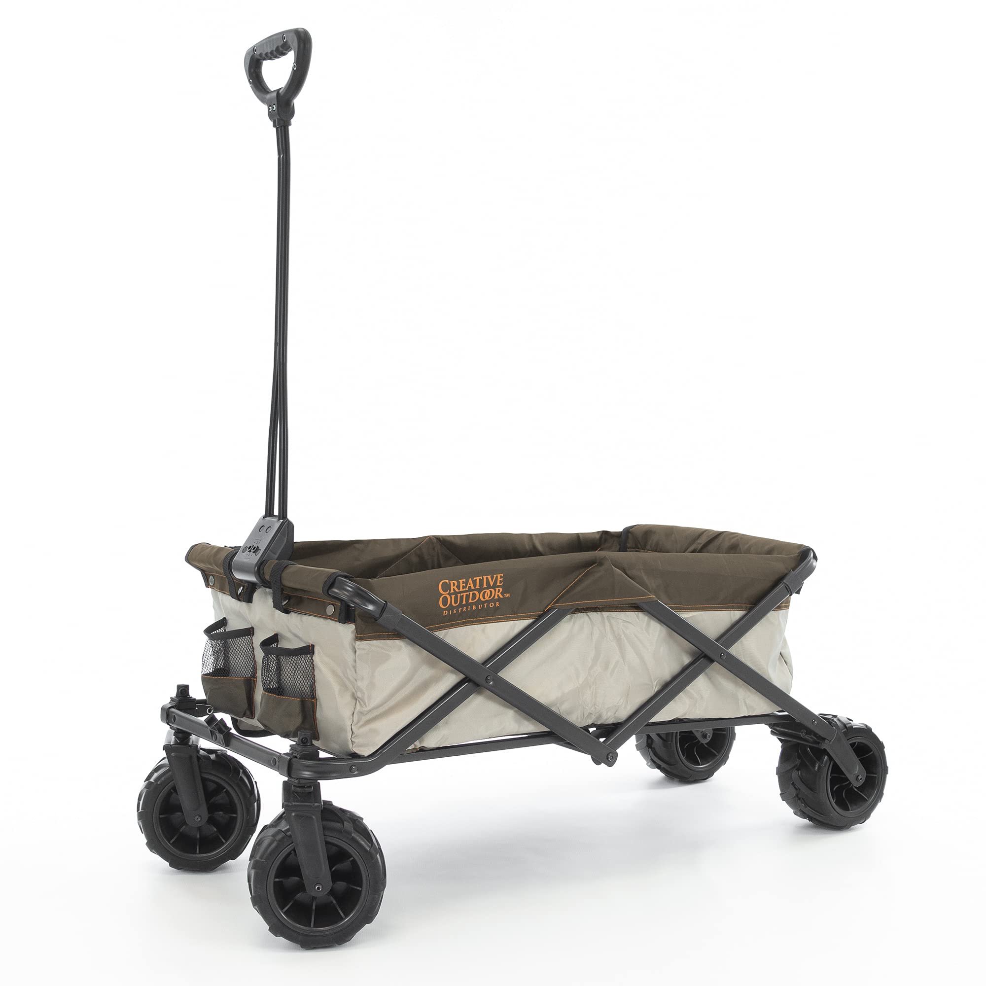Best Collapsible Outdoor Wagon for Kids - All Terrain Push Pull Stroller Cart with Foldable Design | Perfect for Beach, Park, Garden, Camping & Sports Activities | Durable Cargo Carrier for Family Outings