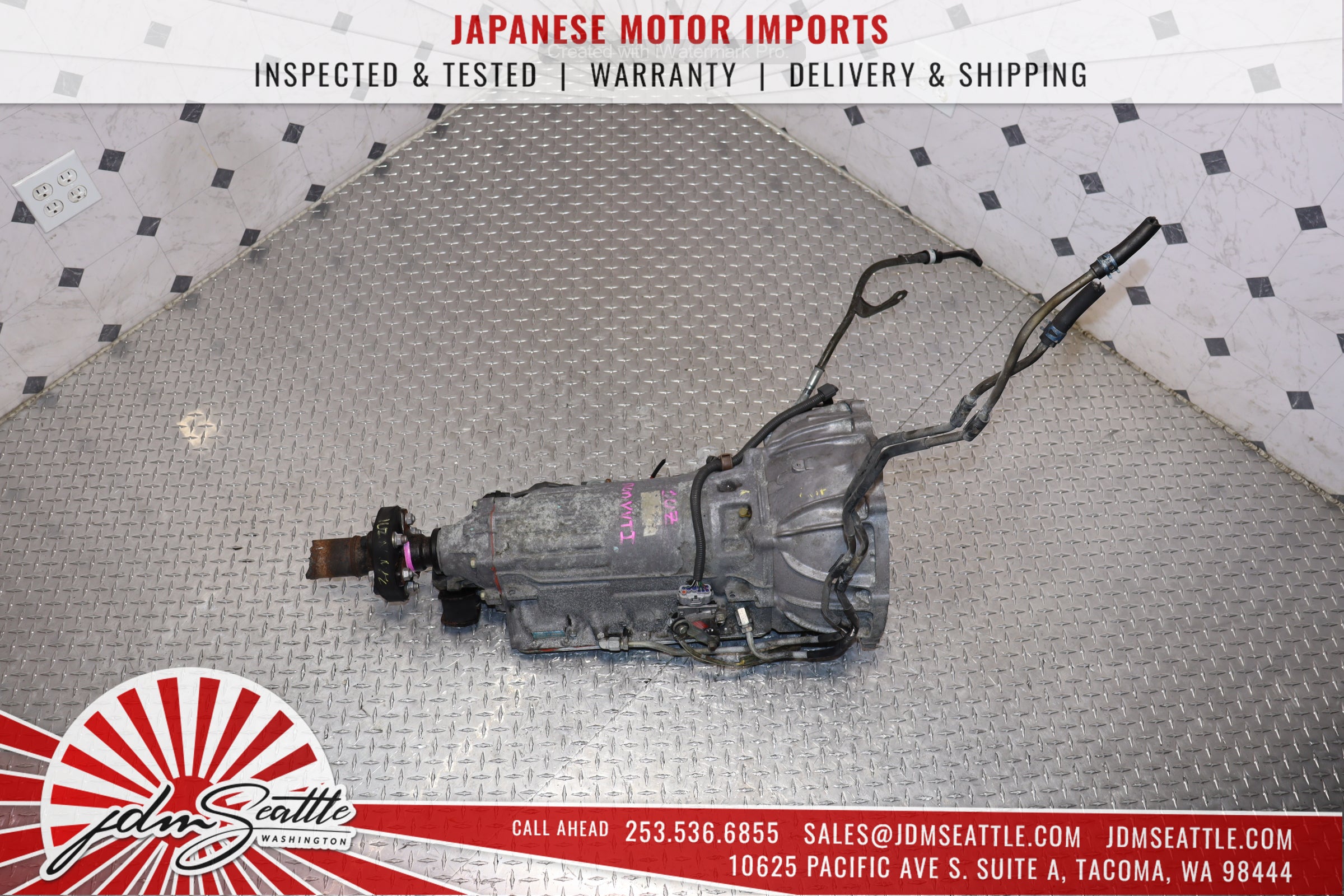 JDM 1UZ Automatic Transmission 1991-1997 - Compatible with Lexus LS400 GS400 SC400 1UZ-FE Non-VVTI - Perfect for Engine Swap & Performance Upgrades