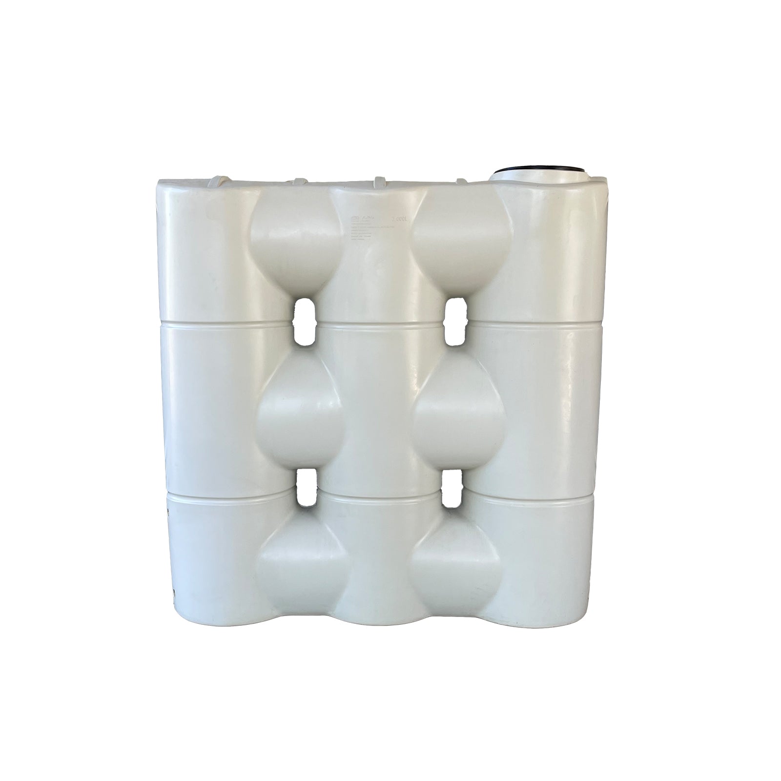 2000L Slimline Water Storage Tank - Lightweight & Space-Saving for RV, Camping, and Emergency Water Supply