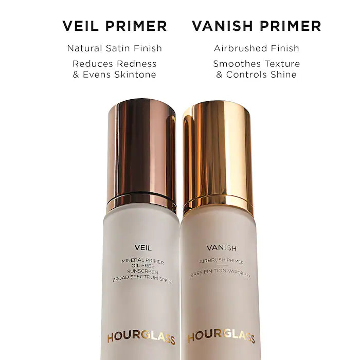 Hourglass Vanish Airbrush Primer - Flawless Finish for All Skin Types | Perfect for Everyday Makeup & Special Occasions