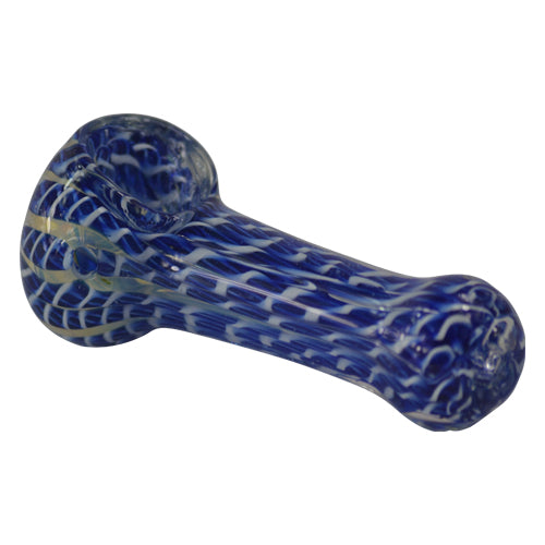 Medusa Spoon Pipe - Handmade Glass Smoking Pipe for Herbs & Tobacco | Perfect for Travel, Camping & Outdoor Use