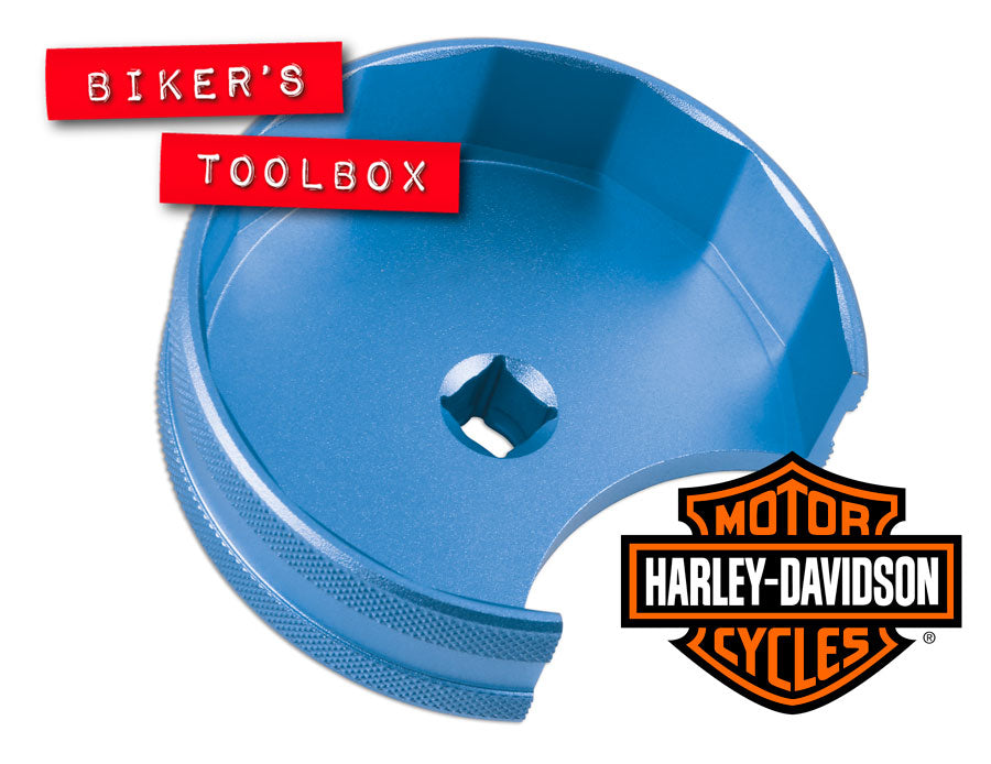 Harley Davidson Oil Filter Socket Wrench Tool - Compatible with Harley Motorcycles - Perfect for Oil Changes & Maintenance
