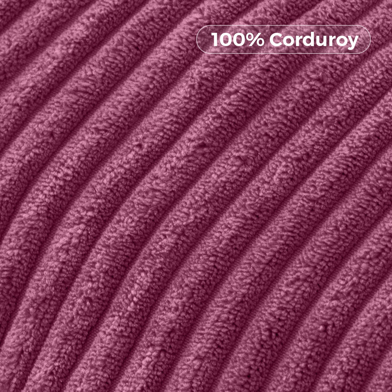 MAXYOYO Kids Bean Bag Chair - Corduroy Bean Bag Couch with Armrests for Children's Room, Nursery & Playroom (Rose Pink) - Perfect for Reading, Gaming & Relaxing