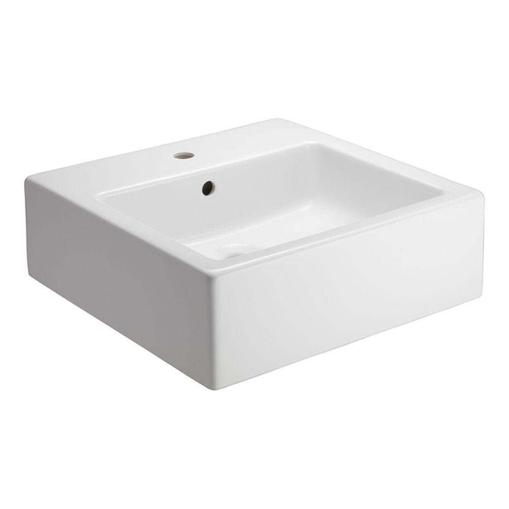 Patricia Square Vessel Bathroom Sink Faucet Mount - 4 Inch Centerset - Perfect for Modern Vanities & Powder Rooms