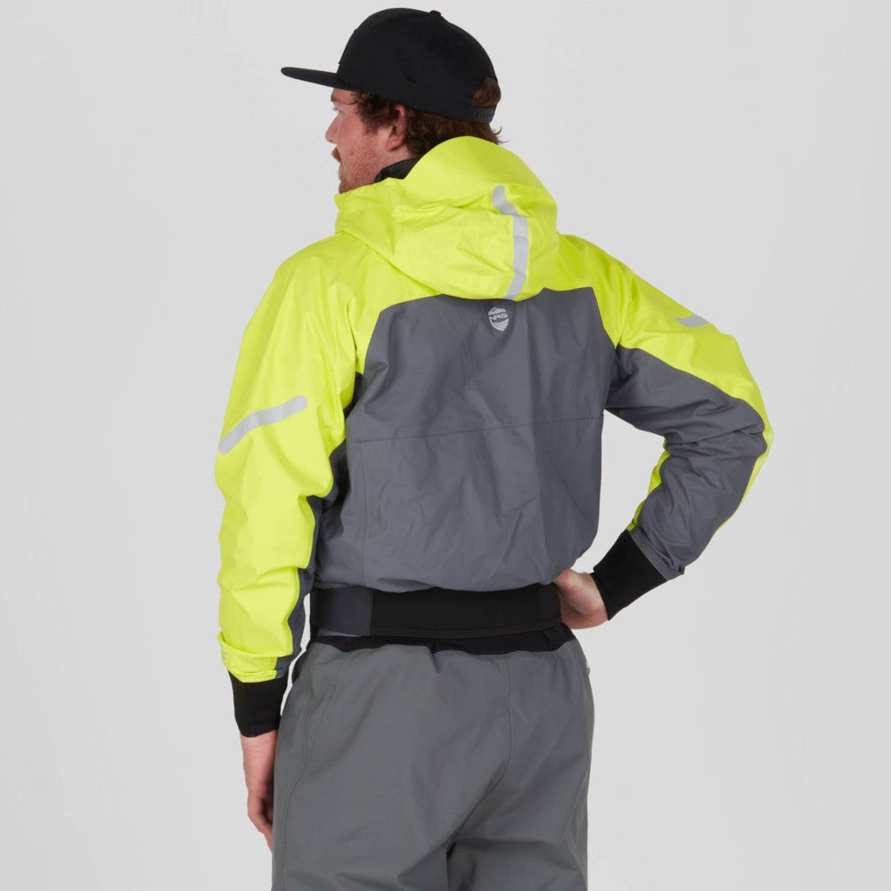 NRS Riptide Men's Waterproof Paddling Jacket for Kayaking & Canoeing | Lightweight & Breathable Rain Jacket | Ideal for Outdoor Water Sports & Fishing