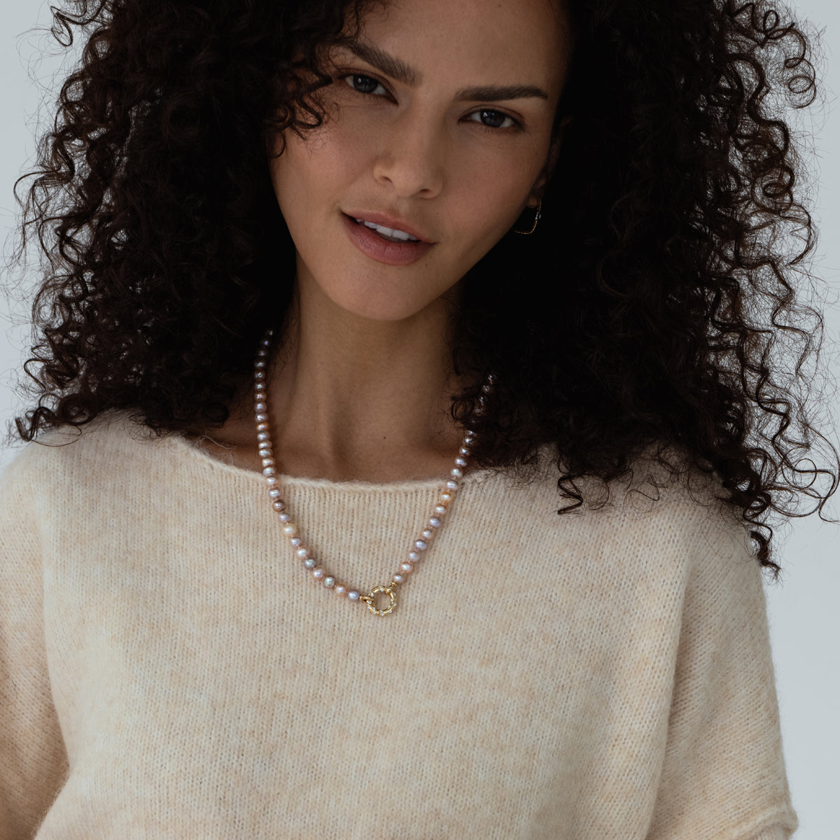 Pearl Aria Necklace for Women - Elegant 18K Gold Plated Pearl Pendant Necklace Jewelry Gift for Her - Perfect for Weddings, Anniversaries & Special Occasions
