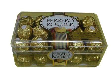 Ferrero Rocher Chocolate Gift Box - 30 Count Premium Hazelnut Chocolates for Holidays, Birthdays & Special Occasions | Perfect for Gifting, Parties & Dessert Tables