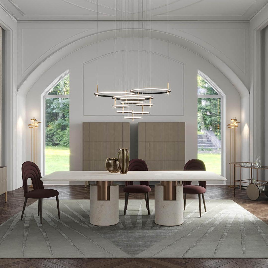 Elegant Crystal Chandelier Lighting Fixture - Modern Ceiling Light for Dining Room, Bedroom & Living Room - Perfect for Home Decor and Special Occasions