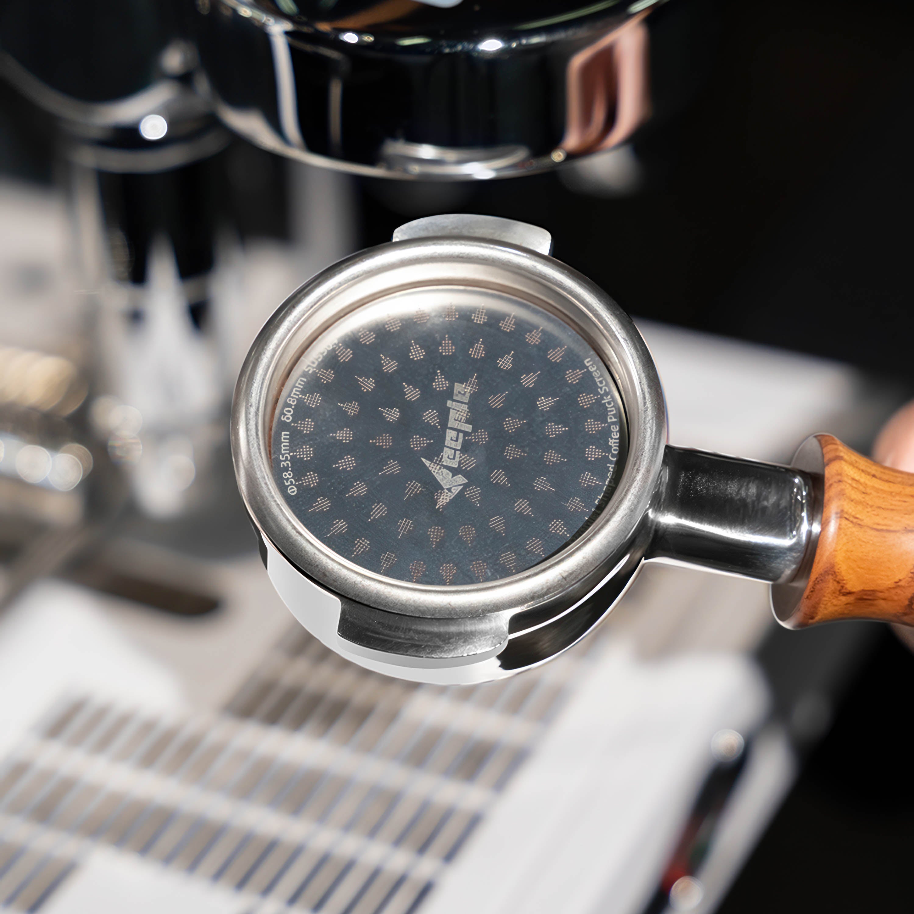 Premium 0.8mm Thick Espresso Puck Screen - Perfect for Barista-Grade Coffee Extraction & Home Brewing