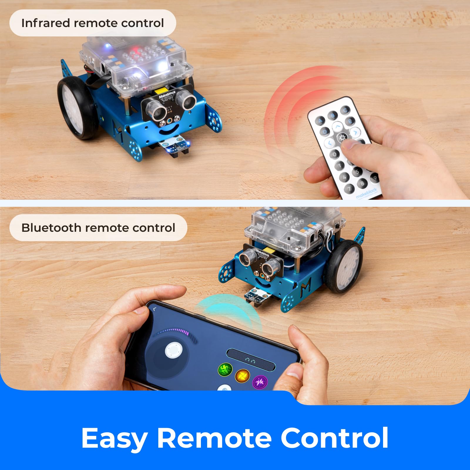 Makeblock mBot Robot Kit - STEM Coding Robot for Kids Ages 8-12 | Learn Programming with Scratch & Arduino | Educational Science Toy for Boys & Girls | Perfect for School Projects & Home Learning Activities