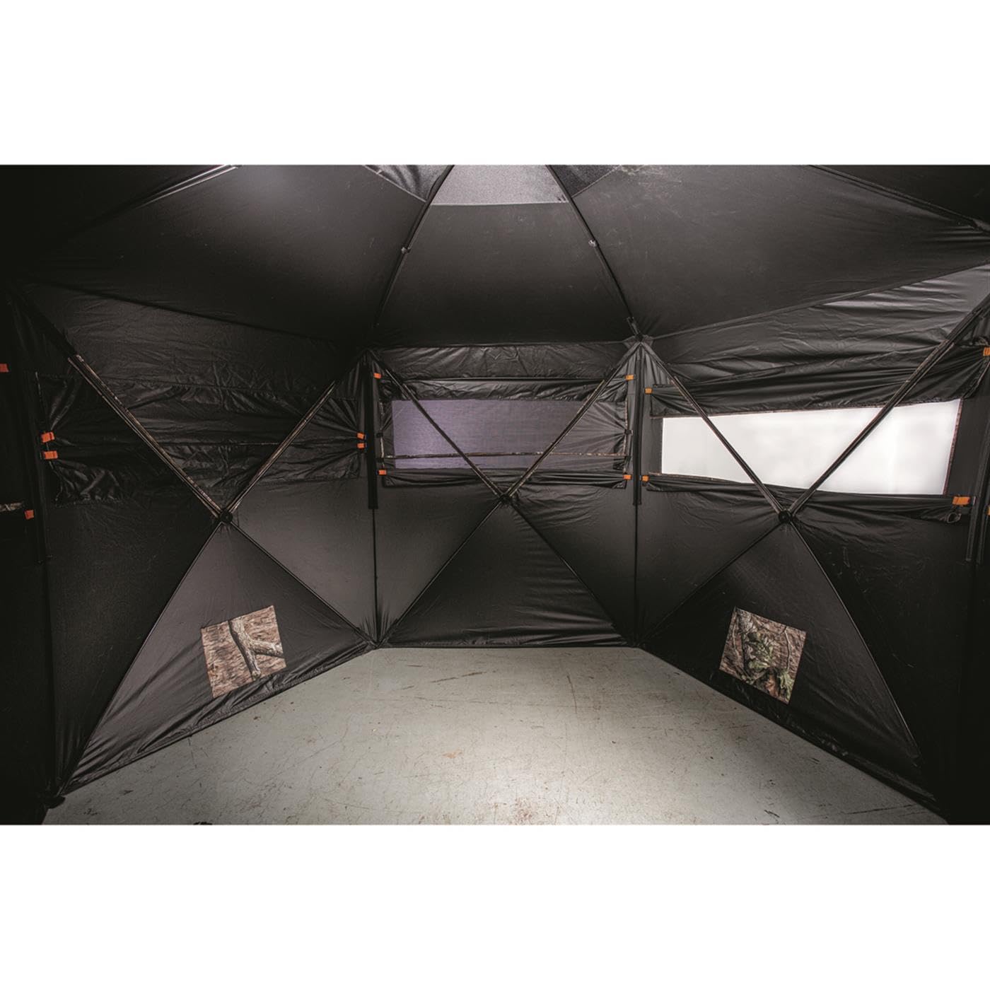 Guide Gear Updated Educator 2.0 Hunting Ground Blind - Camouflage Tent for Deer Hunting & Wildlife Observation - Perfect for Bowhunters & Outdoor Enthusiasts