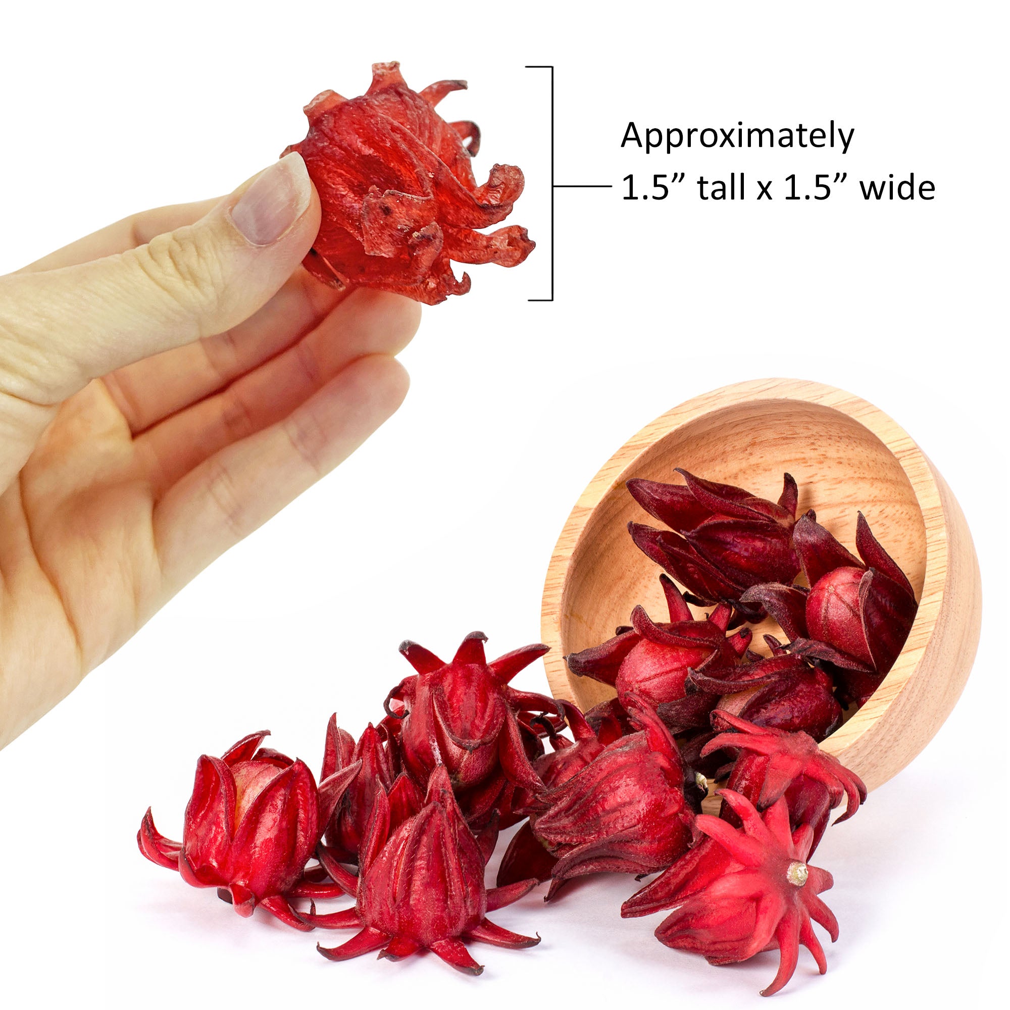 Organic Hibiscus Tea Bags - Sweet & Tangy Flavor for Relaxation & Wellness - Perfect for Hot or Iced Tea, Detox & Stress Relief
