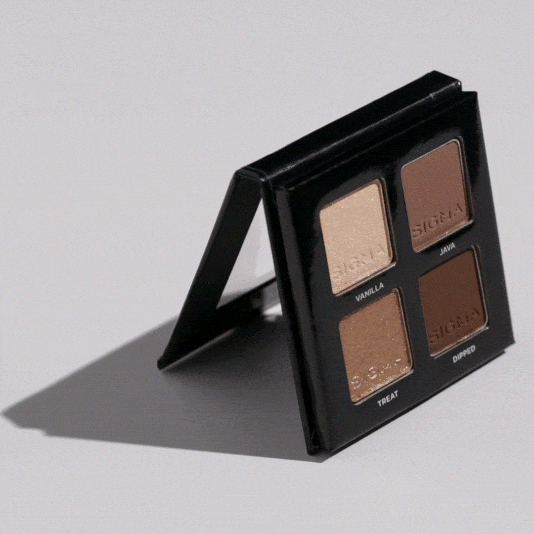 Tiramisu Eyeshadow Quad Palette - 4 Matte & Shimmer Neutral Shades for Everyday Makeup | Perfect for Day to Night Looks & Special Occasions