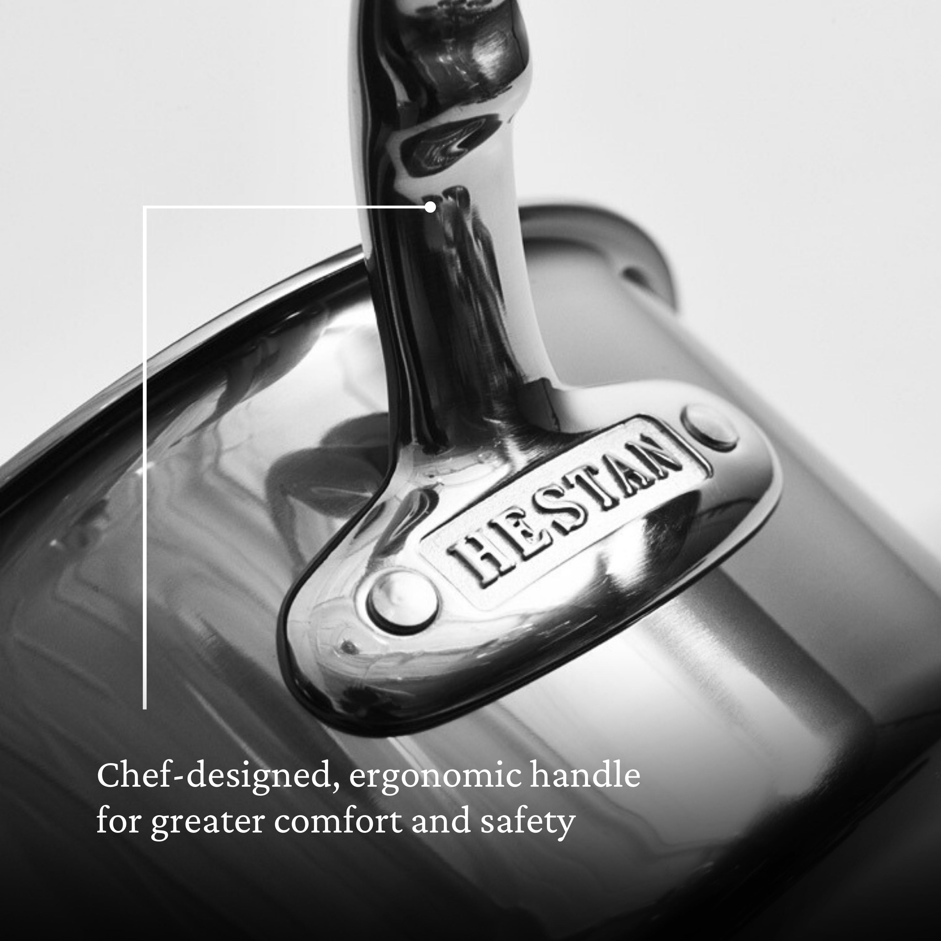 Hestan Nanobond Butter Warmer 0.75 Quart (12cm) - Perfect for Melting Butter, Chocolate & Sauces - Ideal for Home Kitchen, Baking & Cooking