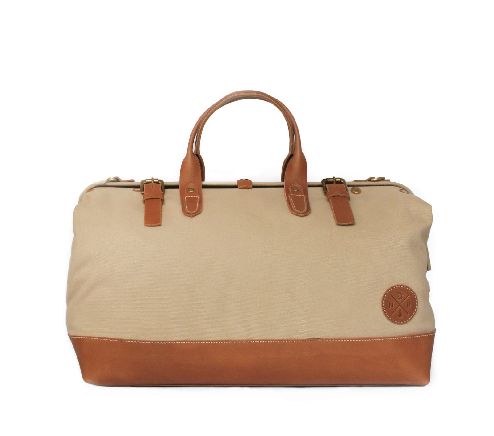 Stylish Weekender Bag for Women & Men - Durable Travel Duffel with Shoulder Strap - Perfect for Gym, Weekend Getaways & Overnight Trips