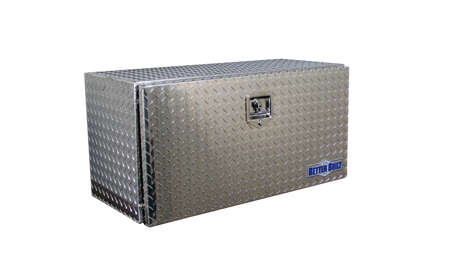 Better Built 65010156 Heavy Duty Truck Tool Box - Durable Aluminum Storage for Pickup Trucks - Perfect for Construction, Farming & Outdoor Work Gear Organization