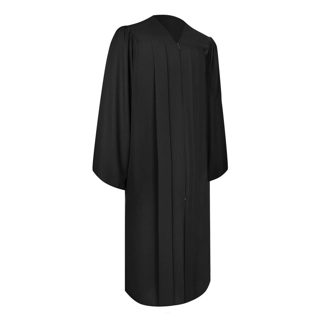 Endea Graduation Matte Gown - Premium Quality Academic Robe for Commencement Ceremonies - Perfect for High School & College Graduations