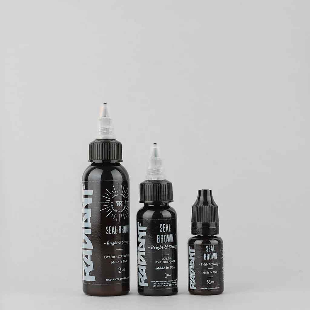 Premium Seal Brown Radiant Ink - 1 oz Bottle for Calligraphy, Scrapbooking & DIY Crafts - High-Quality Waterproof Ink for Artists & Crafters