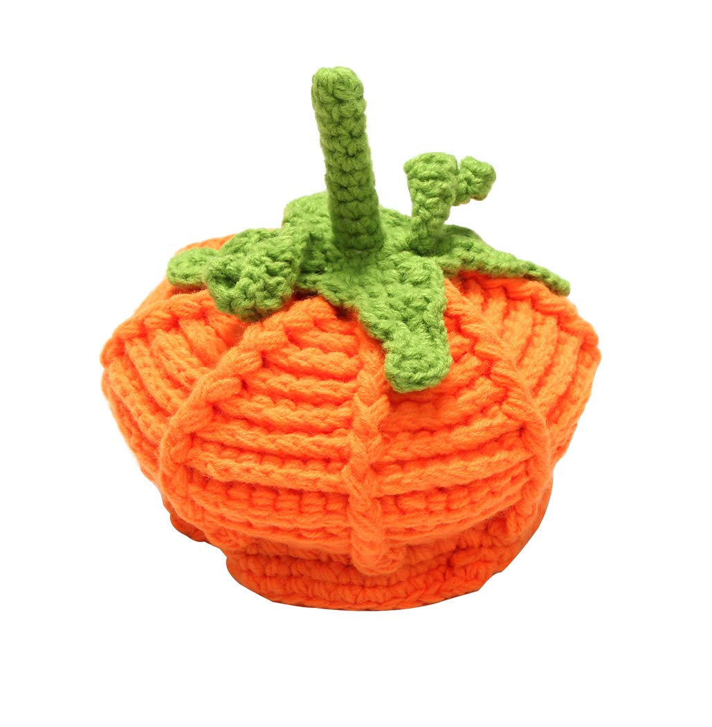 Adorable Unisex Baby Pumpkin Hats for Halloween - Hillento Cute Infant Costume Accessories | Perfect for Halloween Photoshoots, Trick-or-Treating & Fall Festival Outfits