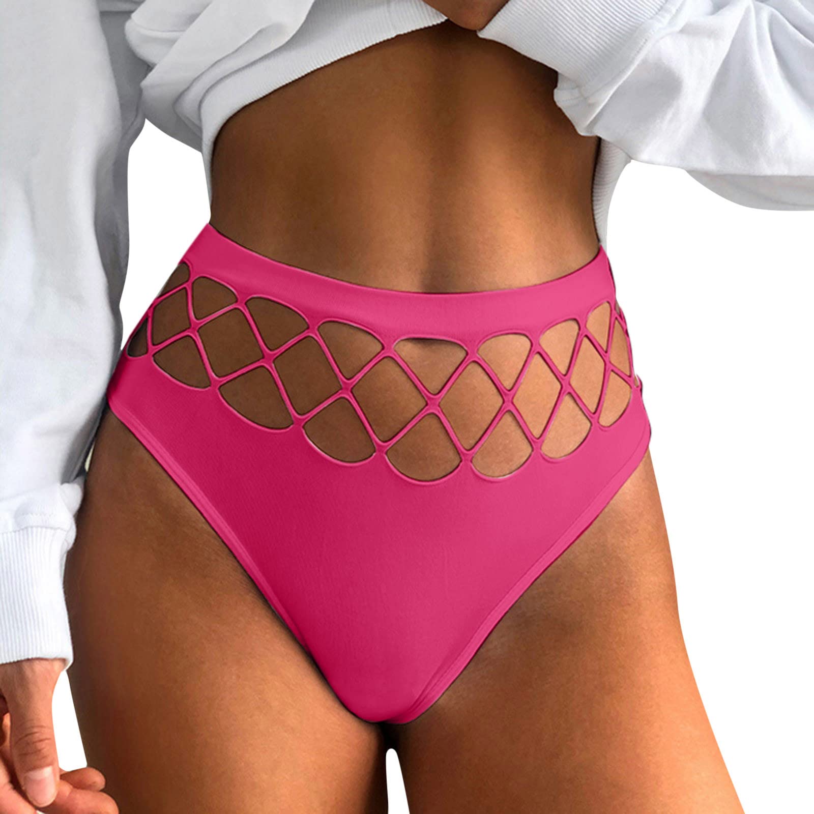 MASKE Women's Sexy Hollow-Out Panties - Seamless Lingerie Underwear in Solid Colors | Perfect for Date Nights, Boudoir & Special Occasions