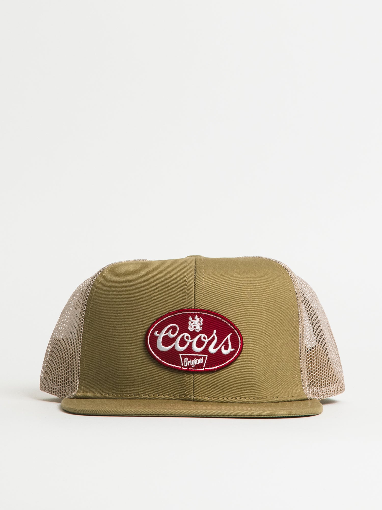Brixton Coors Griffin Trucker Hat - Adjustable Snapback Cap for Men & Women - Perfect for Outdoor Activities, Sports, and Casual Wear