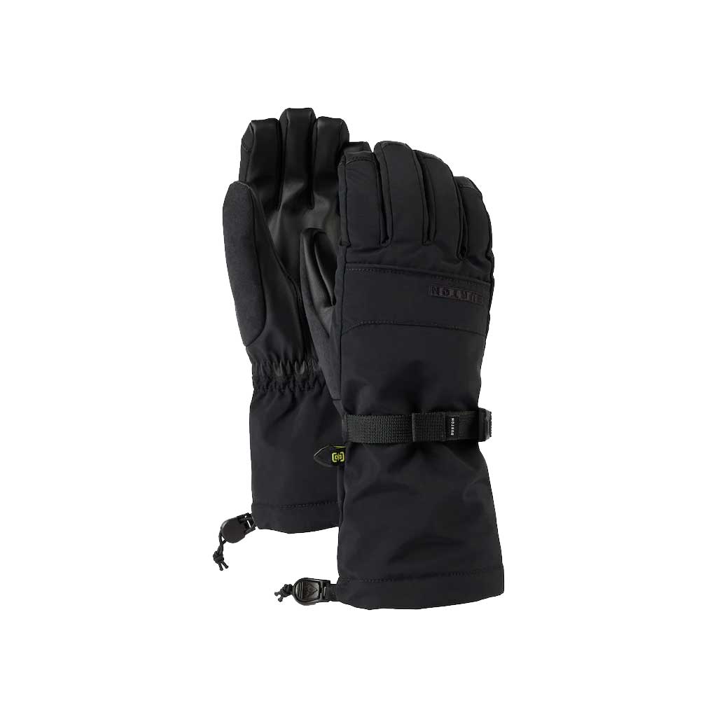 Burton 23/24 Women's Profile Gloves - Waterproof Winter Gloves for Skiing & Snowboarding - True Black - Warm Touchscreen Compatible Gloves for Cold Weather Activities