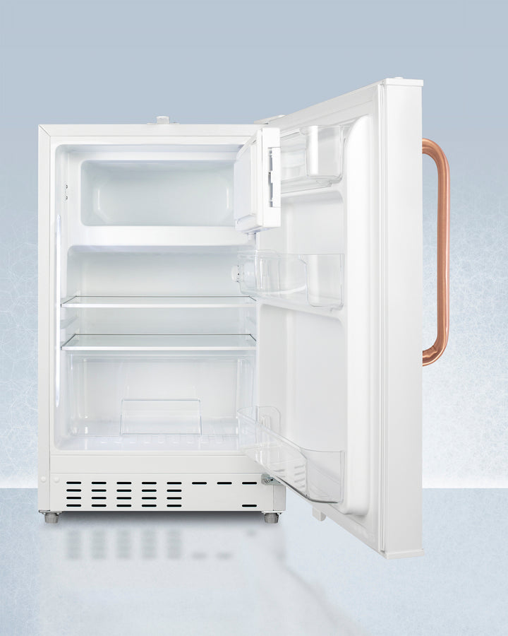 Accucold 20-Inch Wide Built-In Refrigerator Freezer - ADA Compliant, Energy Efficient, Stainless Steel (Model ADA302RFZTBC) - Perfect for Small Kitchens, Offices, and ADA Accessible Spaces