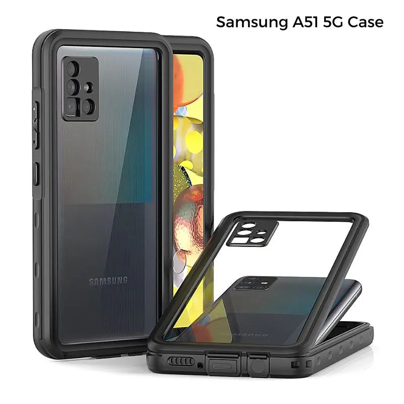 Waterproof Phone Case for Samsung Galaxy A Series | IP68 Certified Shockproof Cover | Perfect for Swimming, Beach & Outdoor Activities