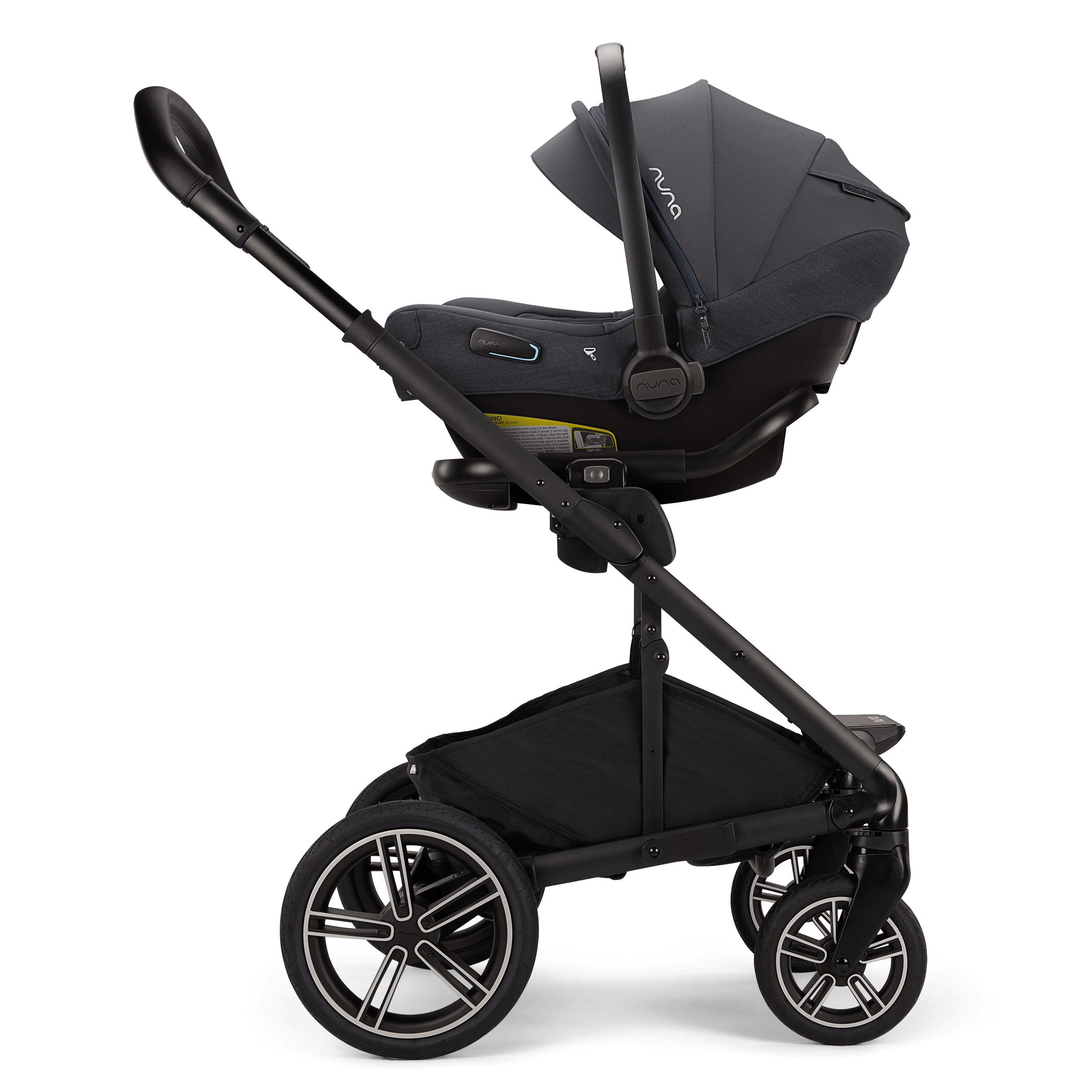 Nuna Mixx Next Stroller with Magnetic Buckle - Lightweight Travel Stroller for Babies & Toddlers - Perfect for City Walks, Shopping, and Air Travel