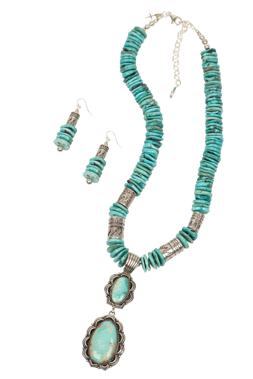Sweet Tea Jewelry Leroy James Necklace Set - Elegant Gold Plated Pendant & Chain for Women | Perfect for Date Night, Wedding & Special Occasions