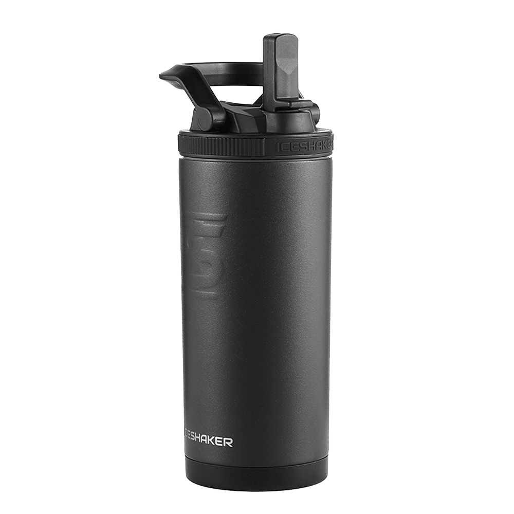 Custom Shop 14oz Insulated Sports Water Bottle - Leak Proof, BPA Free - Perfect for Gym, Hiking & Outdoor Activities