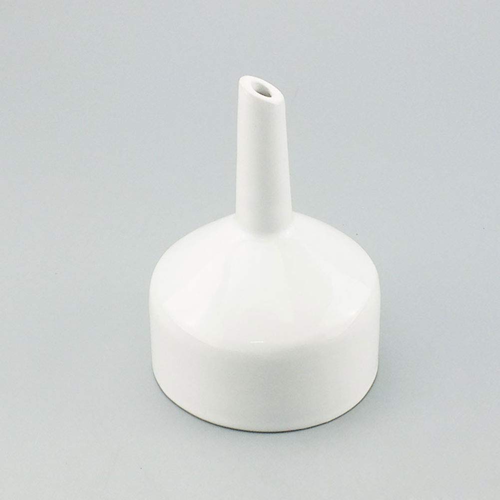 Premium Heavy Wall Ceramic Buchner Funnel - 200mm/7.87in Lab Filtration Equipment for Chemistry Experiments & Scientific Research