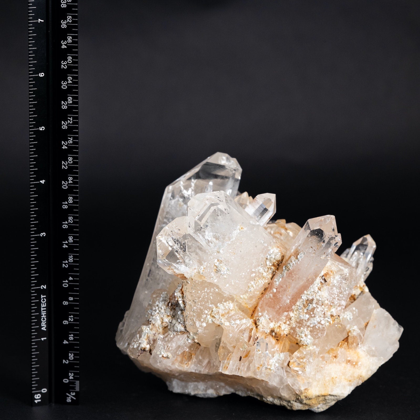 Natural Cookeite in Quartz Raw Crystal Tabby Cluster - Healing Stones for Home Decor, Housewarming Gift & Spiritual Healing | Perfect for Meditation, Feng Shui & Crystal Collections