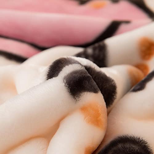 Premium Korean Mink Plush Twin Size Blanket 60