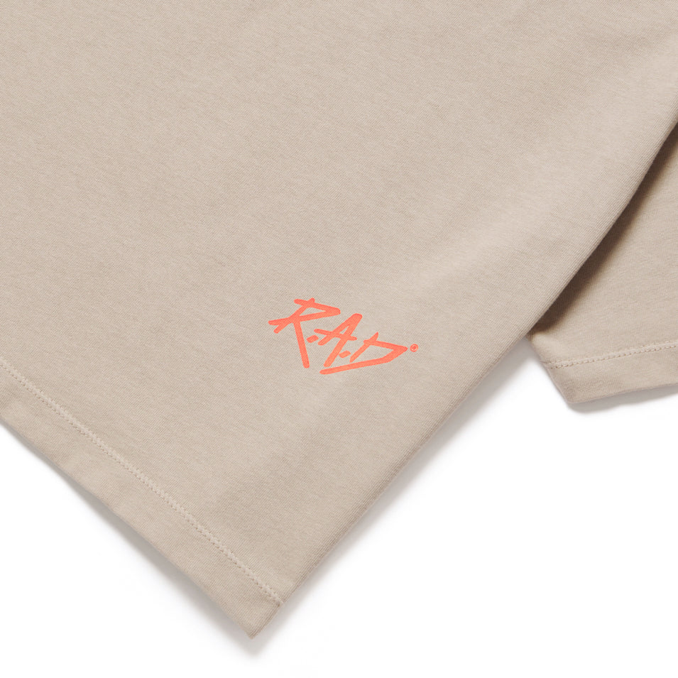 Sketch Crop Dust Orange - Trendy Women's Casual T-Shirt for Streetwear & Everyday Outfits | Perfect for Summer, Travel & Urban Fashion