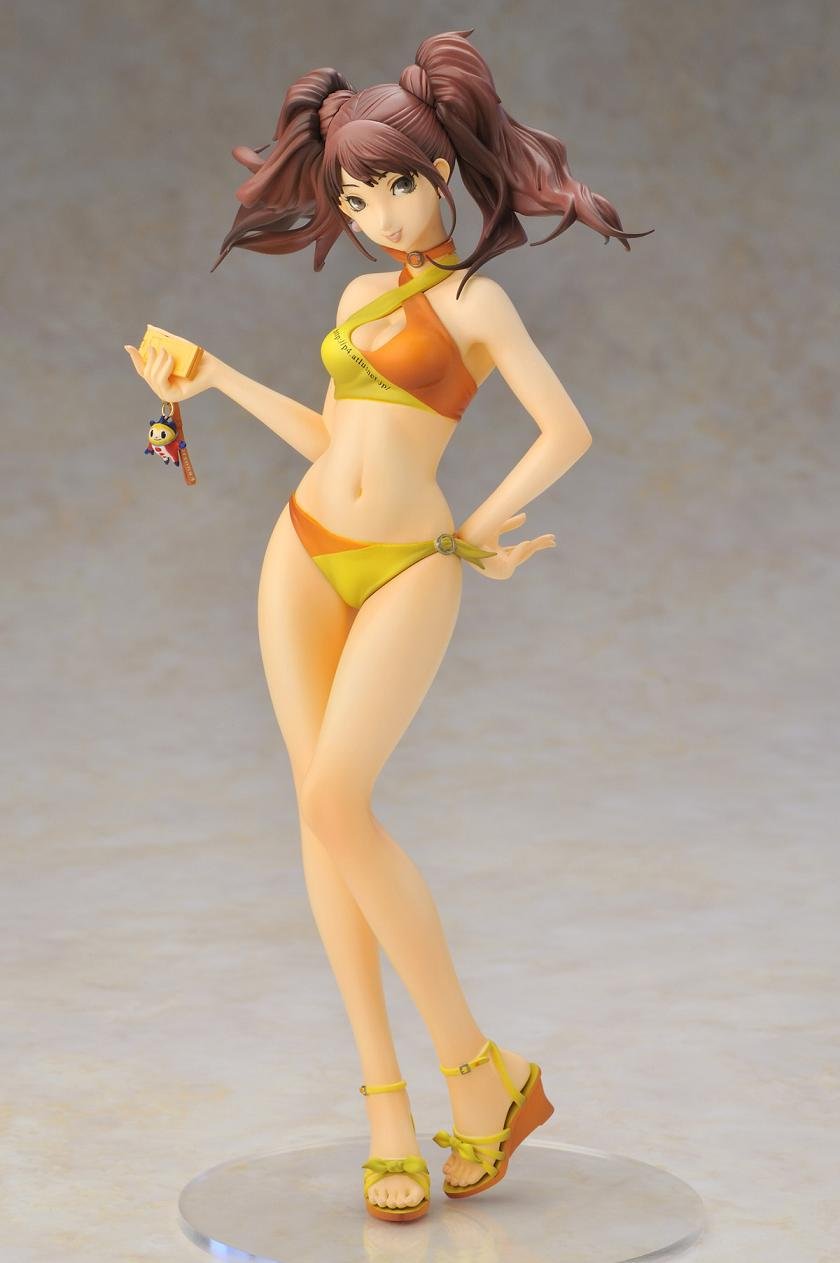 Persona 4 Rise Kujikawa Swimsuit Version 1/8 Scale PVC Figure - Anime Collectible for Display & Gifts