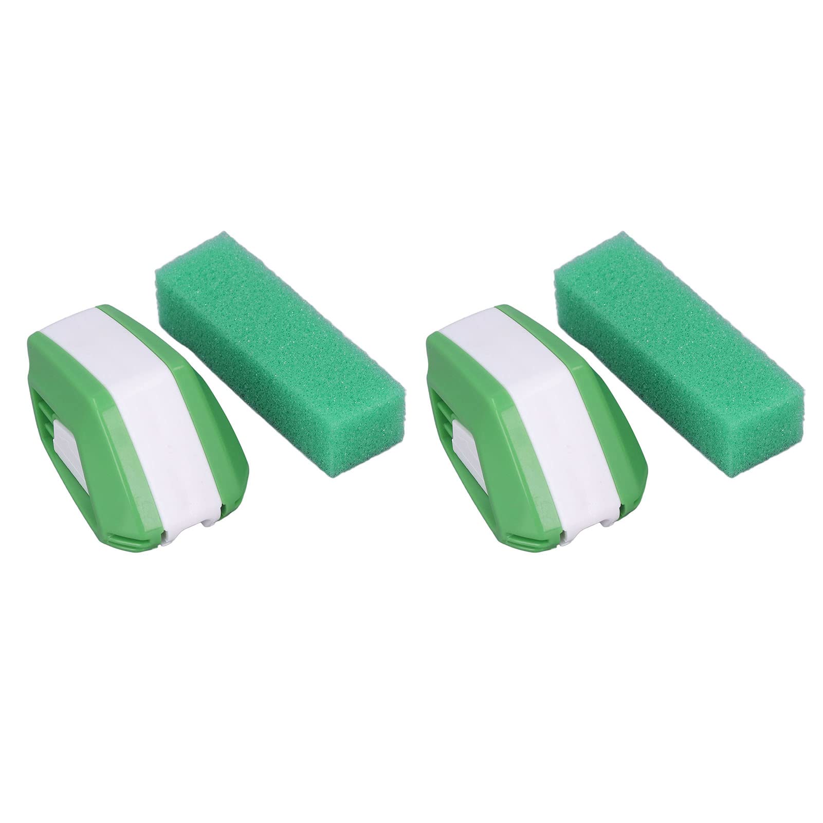MXZZAND Wiper Repair Tool Kit - 2 Sets Windshield Wiper Restorer with Green Sponge | Car Wiper Blade Maintenance & Restoration for Rainy Weather Driving