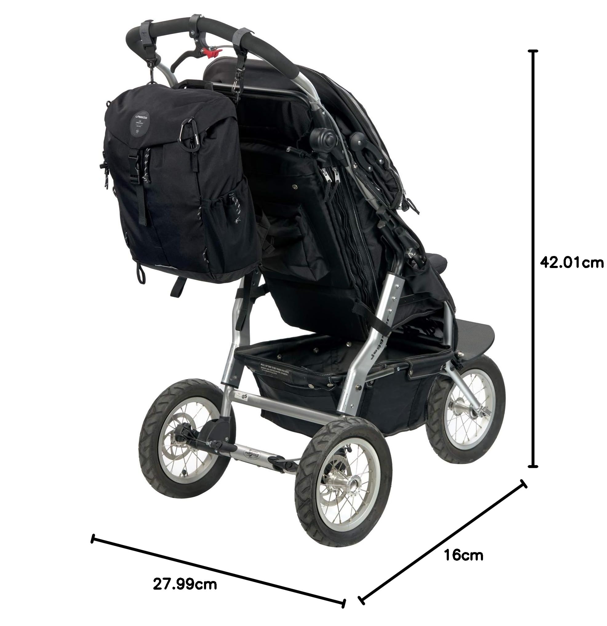 Premium Waterproof Diaper Backpack for Travel & Hiking - Large Capacity Baby Essentials Organizer with Insulated Bottle Pockets, Black - Perfect for Parents, Daycare & Outdoor Adventures