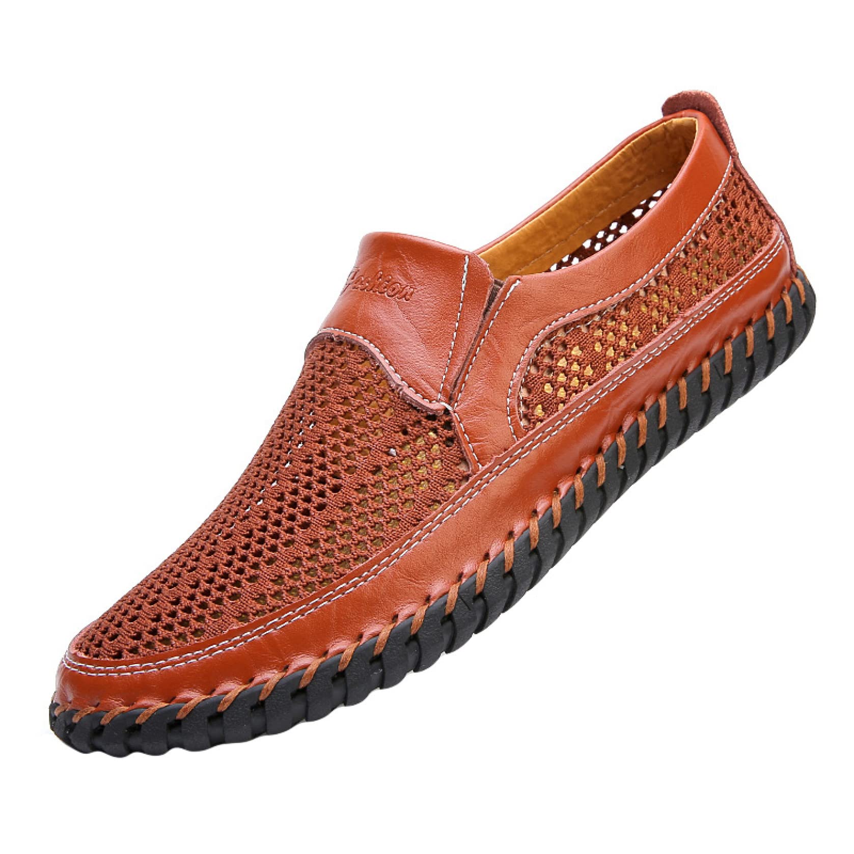 **Hoxekle Men's Casual Breathable Mesh Loafers - Lightweight Summer Walking Shoes for Outdoor & Travel - Comfortable Slip-On Fashion Sneakers for Daily Wear**    *(Perfect for Casual Outings, Travel, Work, and Everyday Comfort)*