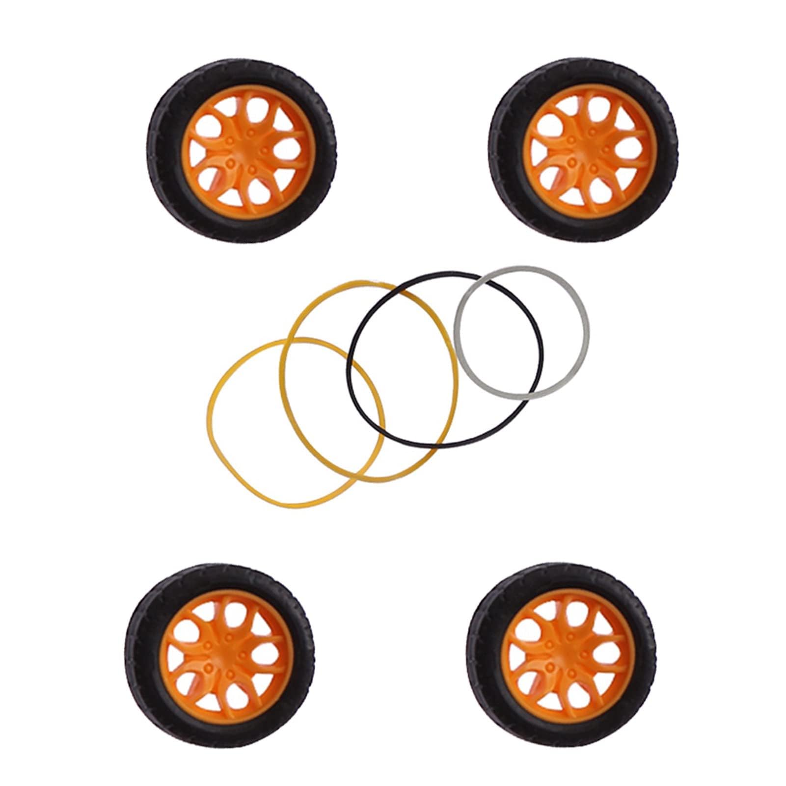 82Pcs Robot Gear Parts Kit - Belt, Spindle, Worm Gear, Pulley, Shaft for DIY Robots & RC Cars | STEM Educational Toys for Kids & Adults | Perfect for Robotics Projects, Science Experiments & RC Vehicle Repair