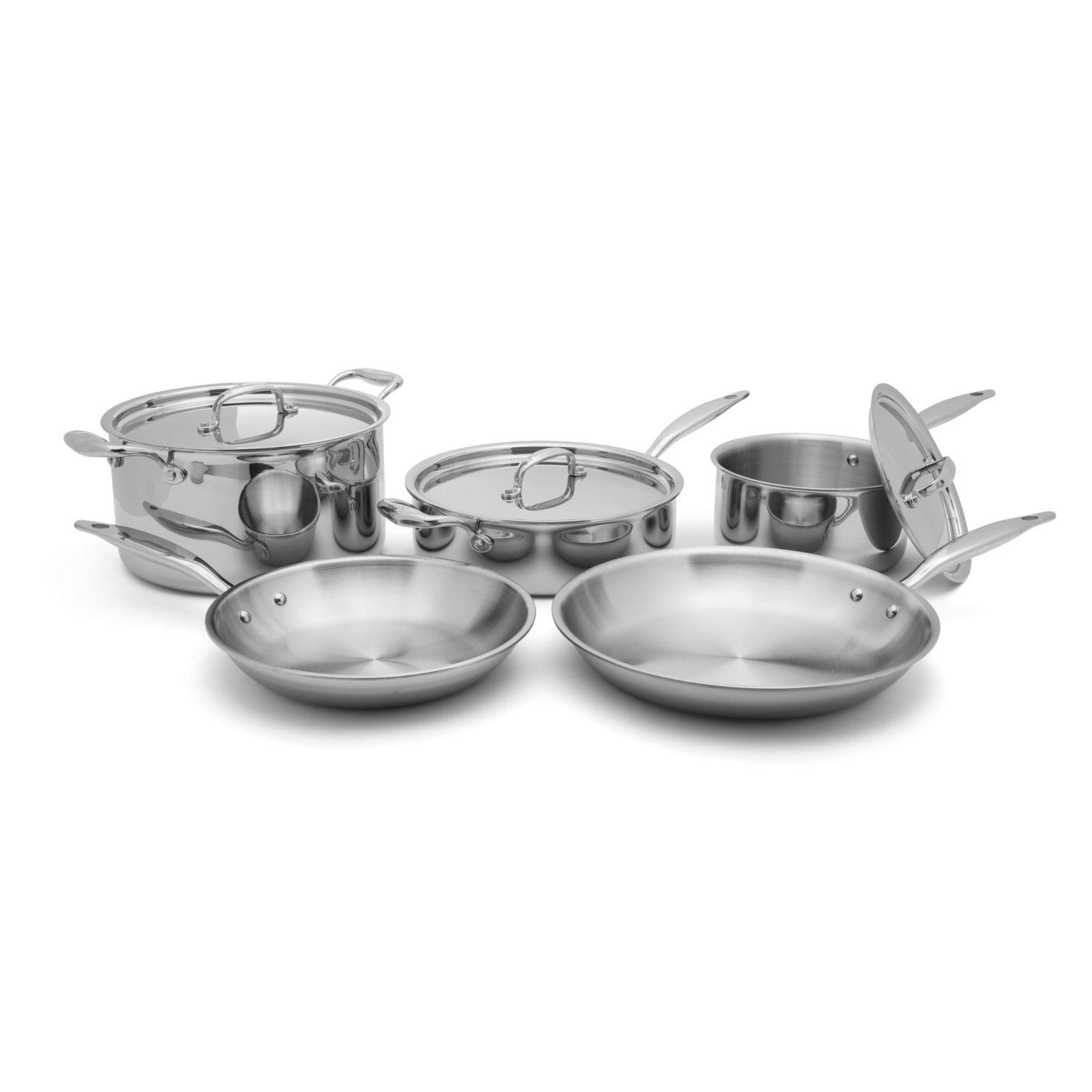Premium 8-Piece Titanium Cookware Set - Nonstick, Durable & Even Heating for Professional Cooking & Home Kitchens | Perfect for Frying, Sautéing & Meal Prep