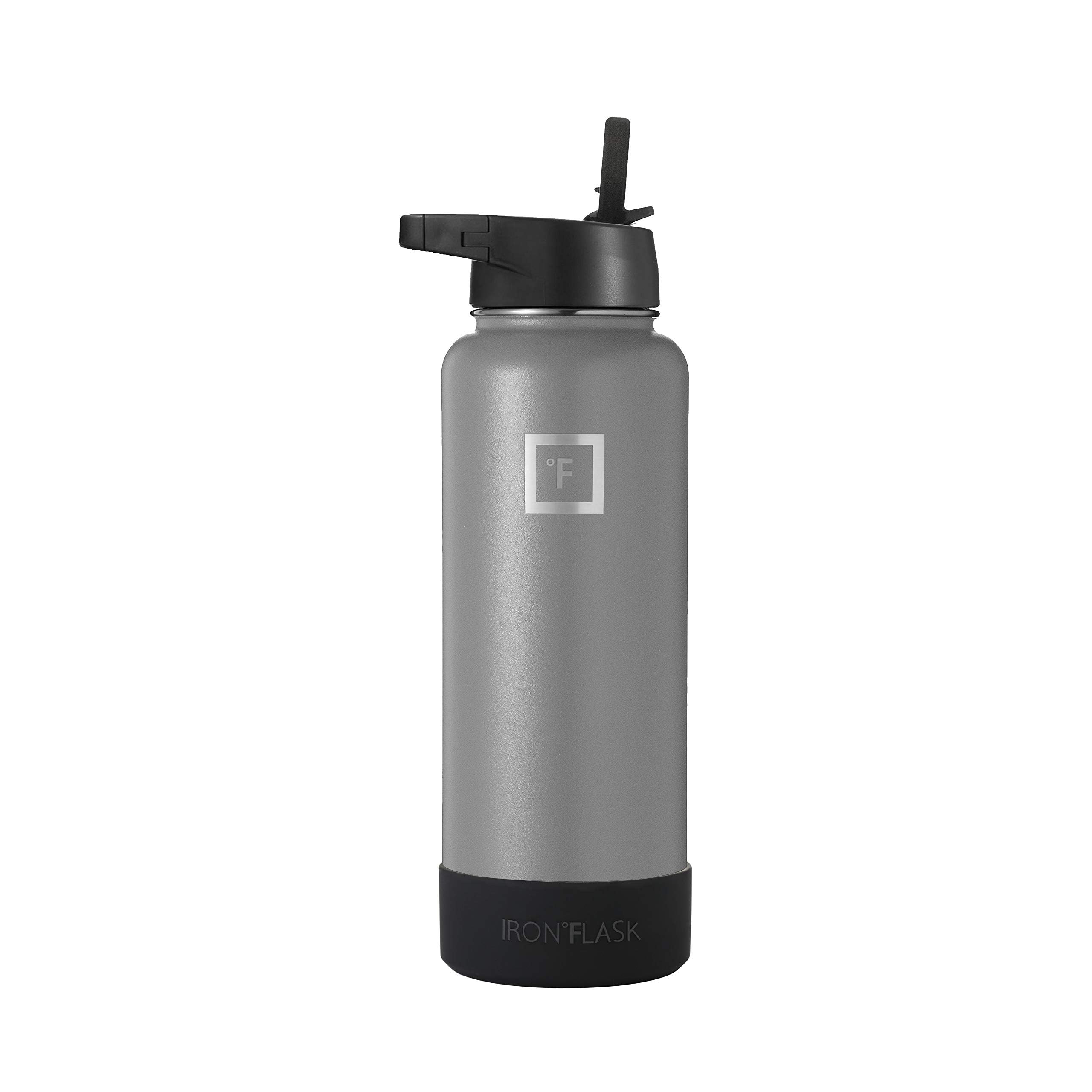 IRON °FLASK Protective Silicone Boot for Sports Water Bottles - Shockproof & Non-Slip Base - Perfect for Gym, Hiking, and Outdoor Activities