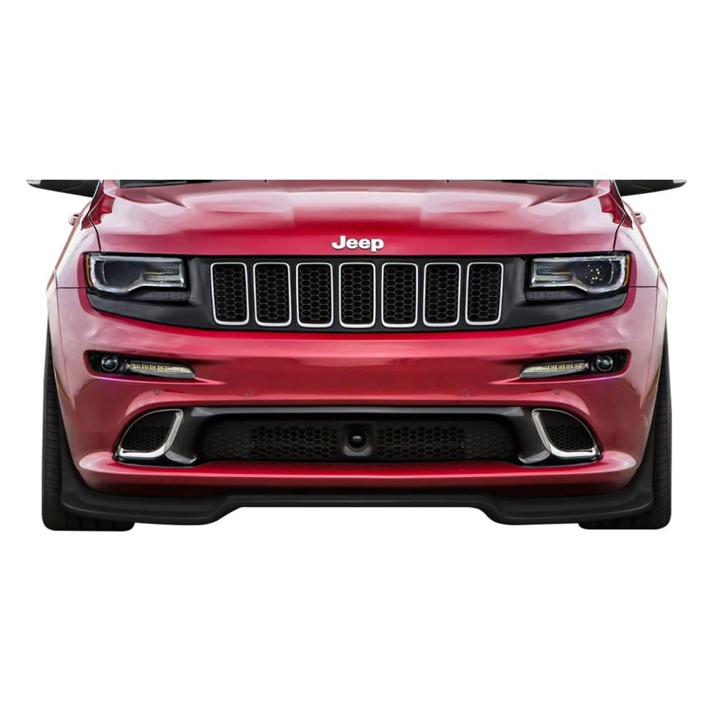 Duraflex M Force Front Lip Spoiler for 2011-2016 Jeep Grand Cherokee - 1PC ABS Plastic Car Body Kit - Enhance Style & Aerodynamics for Off-Road & Street Driving
