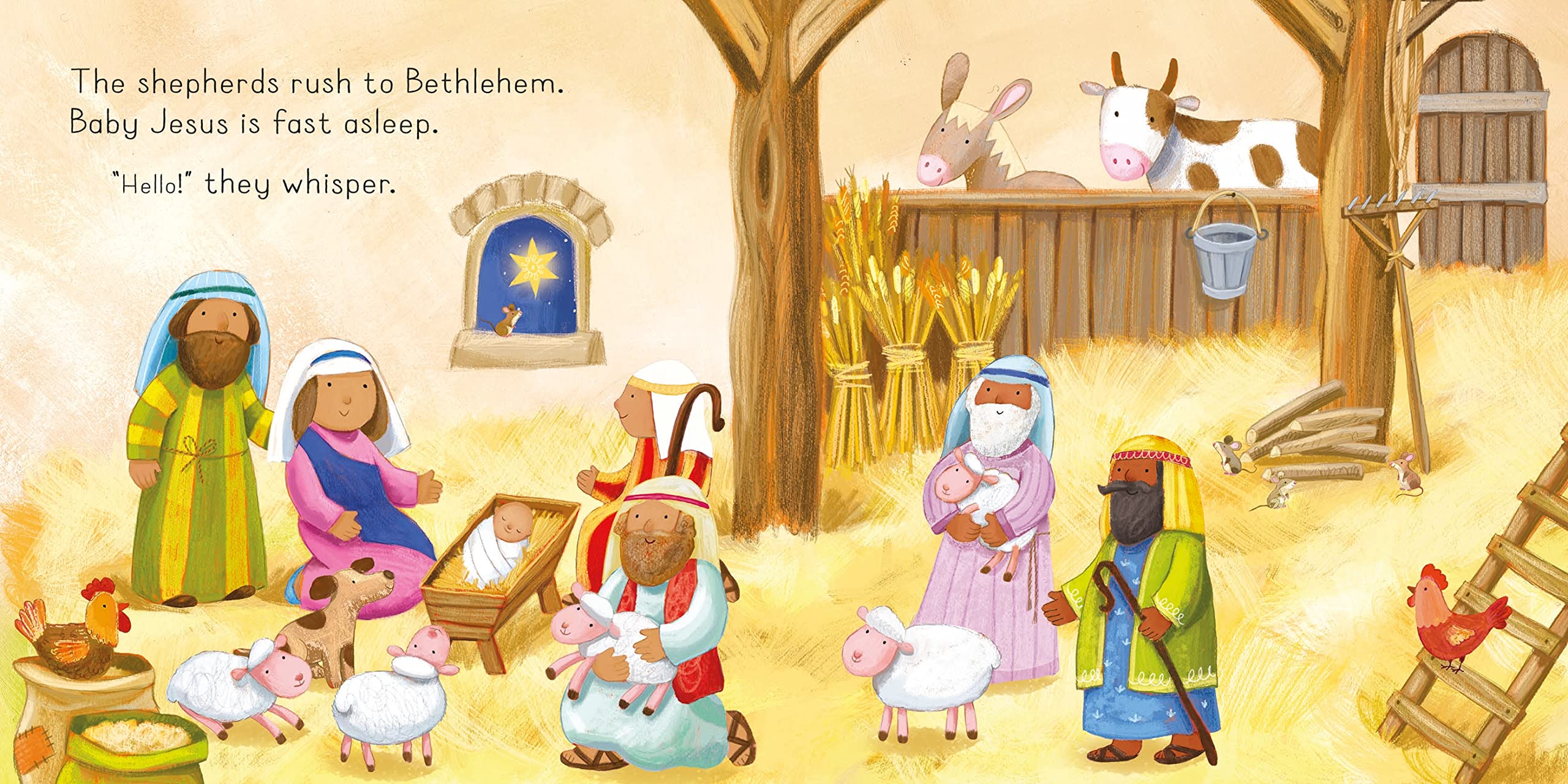The Nativity Story - Little Board Books for Toddlers & Babies | Christmas Gift, Holiday Reading & Religious Education