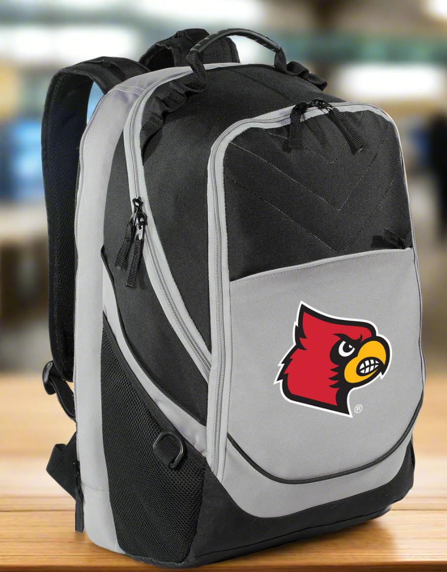 University of Louisville Cardinals Laptop Backpack - Durable Computer Bag for Students & Professionals, Perfect for Campus, Work & Travel