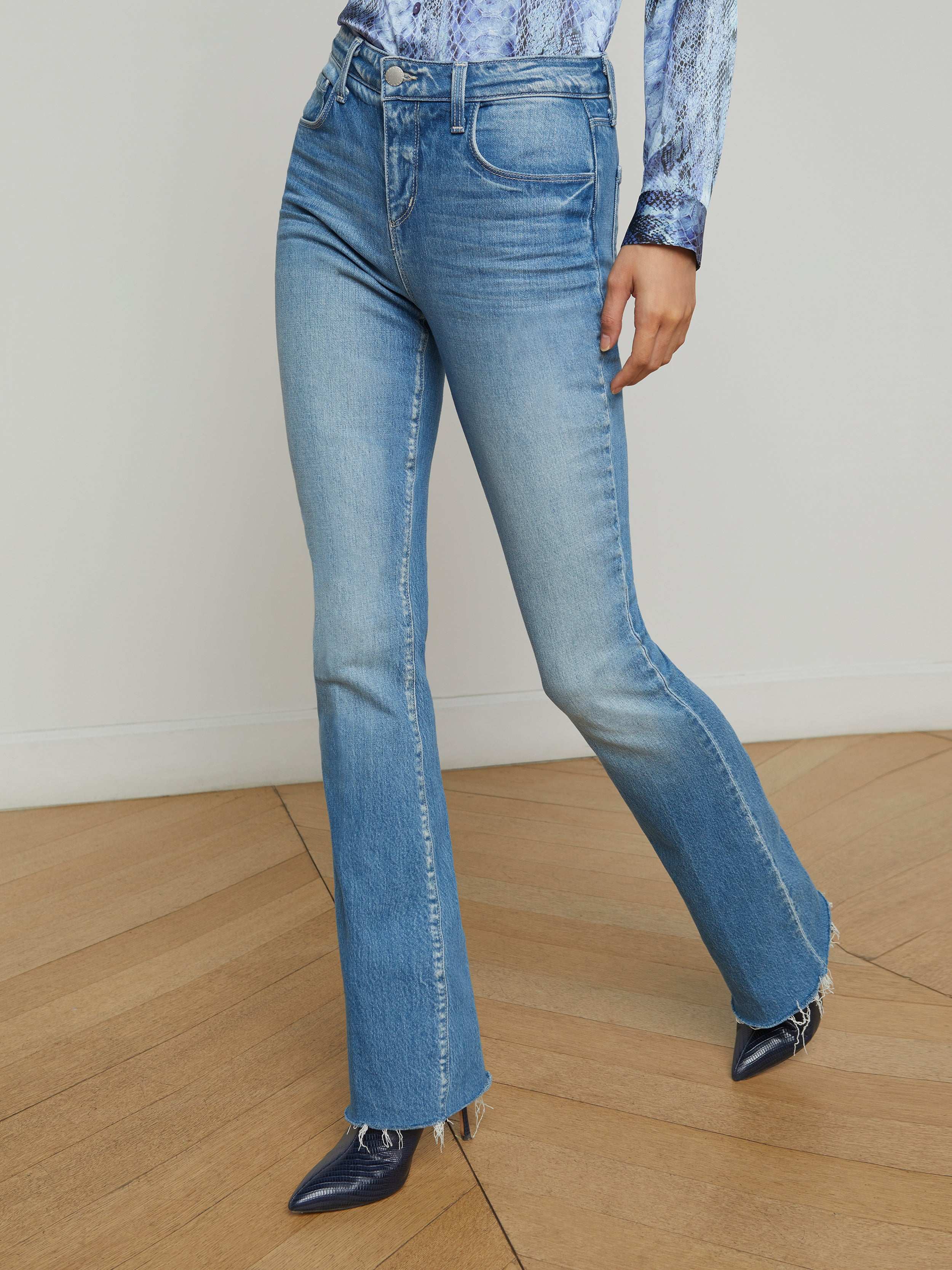 Ruth Straight Leg Jean for Women - High Waist Slim Fit Denim Pants | Perfect for Casual Wear, Office & Everyday Outfits