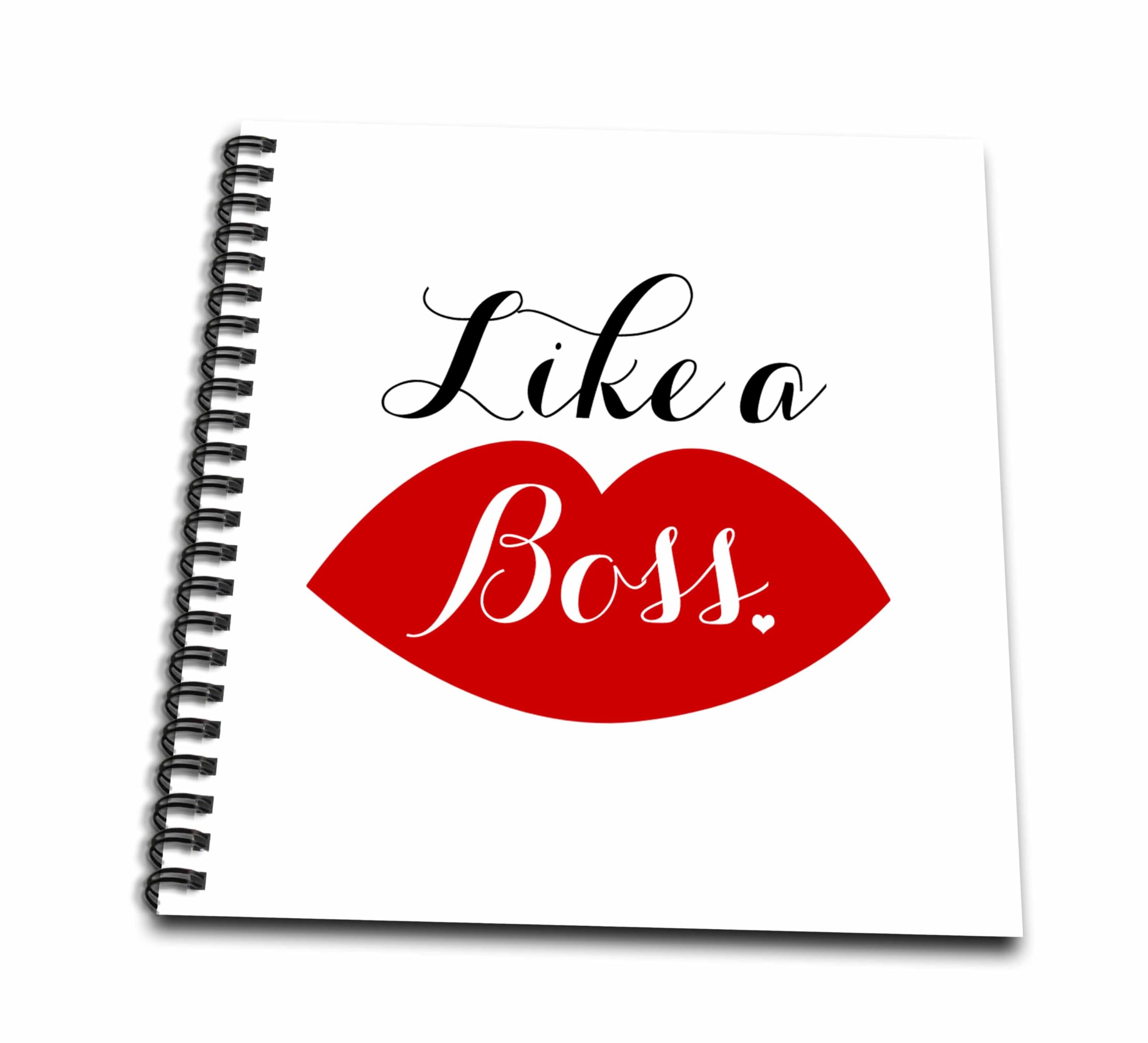 3D Rose Like a Boss Lips Drawing Book - Premium Sketchbook for Lip Art, Makeup Practice & Tattoo Design - Perfect for Artists, Beauty Enthusiasts & Beginners