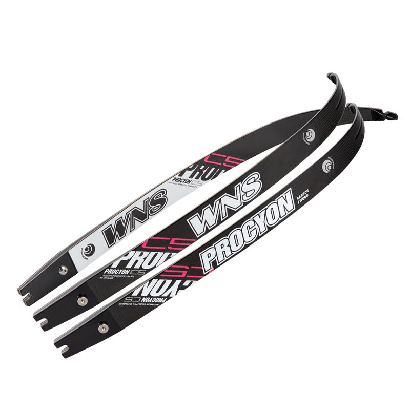 WNS Procyon C5 ILF Recurve Limbs - Carbon/Wood Hybrid for Archery | Target Practice & Hunting Accessories